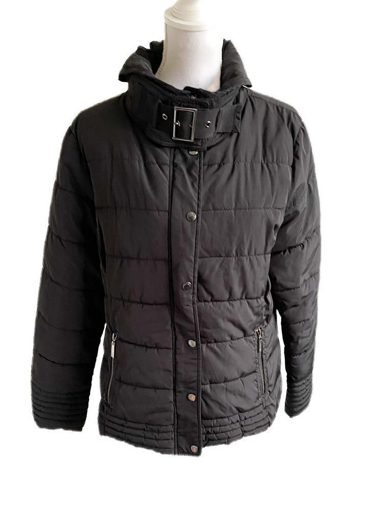 Mooie jas van Rino & Pelle 42, Kleding | Dames, Jassen | Winter, Zo goed als nieuw, Maat 42/44 (L), Zwart, Ophalen of Verzenden