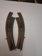 .1 paar fleischmann 6142 bijna nieuwstaat en getest, Hobby en Vrije tijd, Modeltreinen | H0, Gelijkstroom, Fleischmann, Rails