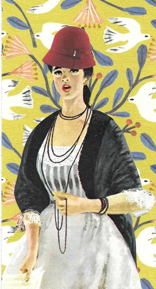 collagekaart 30, Hobby en Vrije tijd, Kaarten | Zelfgemaakt, Nieuw, Fantasie, Ophalen of Verzenden