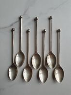 lepeltje AH 6 lepeltjes gladde steel Met stijlappel, Antiek en Kunst, Antiek | Bestek, Ophalen of Verzenden