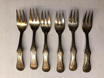 Vintage vorken set van 6 beschikbaar voor biedingen