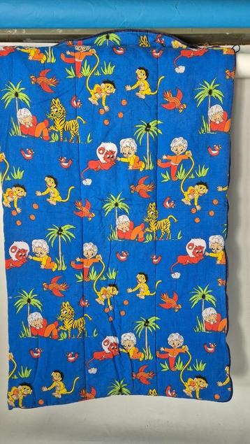 Vintage slaapzak, kinder peuter slaapzak, 120x68cm. 7C15 beschikbaar voor biedingen