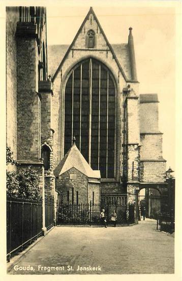 (381-356-017) Gouda Fragment St. Janskerk beschikbaar voor biedingen