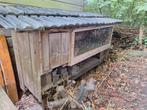 Konijnen hok, Dieren en Toebehoren, Knaagdieren en Konijnen | Hokken en Kooien, Ophalen, 110 cm of meer, Zo goed als nieuw, 90 cm of meer