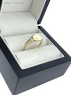 14 Karaat Graveerring Briljant Geslepen Diamant 0.02 ct H/SI, Onbekend, Nieuw, Ophalen of Verzenden, 17 tot 18