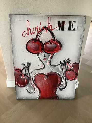 Apart schilderij op canvas beschikbaar voor biedingen