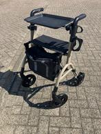 Binnen en buiten rollator met dienblad nieuw model 2025, Ophalen of Verzenden, Opvouwbaar, Nieuw