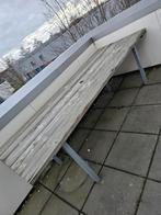 GRATIS tuintafel/ garden table, Tuin en Terras, Ophalen, Gebruikt, Rechthoekig, Hout