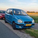 Hyundai Atos 1.0 I 2001 Blauw, Auto's, Voorwielaandrijving, Stof, 4 cilinders, Origineel Nederlands