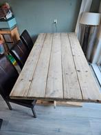 Stijgerhouten Kloostertafel 200x100 cm, Ophalen, Rechthoekig, 200 cm of meer, 50 tot 100 cm