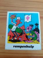 sticker rampenhulp, Verzamelen, Ophalen of Verzenden, Zo goed als nieuw, Strip of Tekenfilm