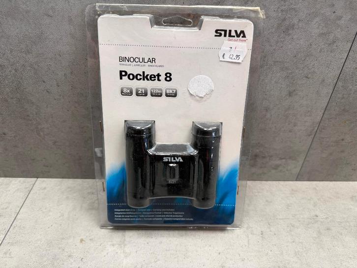 Silva Pocket 8 verrekijker 8x21 - NIEUW - C1269, Caravans en Kamperen, Kampeeraccessoires, Nieuw, Ophalen of Verzenden