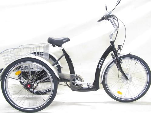 Popal Driewieler zwart dames 45cm 26inch, Fietsen en Brommers, Elektrische fietsen, Gebruikt, Overige merken, Minder dan 47 cm
