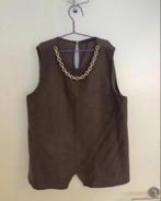 Zara chain top XL Nieuw, Bruin, Zara, Maat 46/48 (XL) of groter, Nieuw