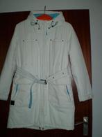 Mooie winterjas van Helly Hanssen.  Maat m.  Langer model., Maat 38/40 (M), Helly Hansen, Wit, Ophalen of Verzenden