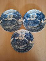 Vintage Shakespeare's Country Borden (3 stuks), Huis en Inrichting, Gebruikt, Ophalen of Verzenden, Bord(en), Overige stijlen