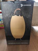 Kooduu Synergy 50s - Bluetooth Speaker, Lamp & Wijnkoeler, Nieuw, Ophalen of Verzenden, Minder dan 100 cm, Modern