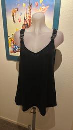 Als nieuw zwarte top maat M merk FSTVL, Kleding | Dames, Maat 38/40 (M), Zwart, Ophalen of Verzenden, Zonder mouw