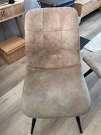 Eetkamerstoelen 4 stuks beige/taupe, Huis en Inrichting, Ophalen, Zo goed als nieuw, Bruin, Vier