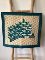 Quilt, wandkleed, handgemaakt 76x66 cm, Ophalen of Verzenden