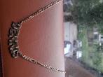 14 k gouden ketting met de naam dennis, Sieraden, Tassen en Uiterlijk, Met hanger, Ophalen of Verzenden, Zo goed als nieuw, Goud