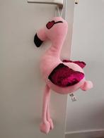 Knuffel flamingo met glitter €1. 50, Ophalen, Gebruikt, Overige typen