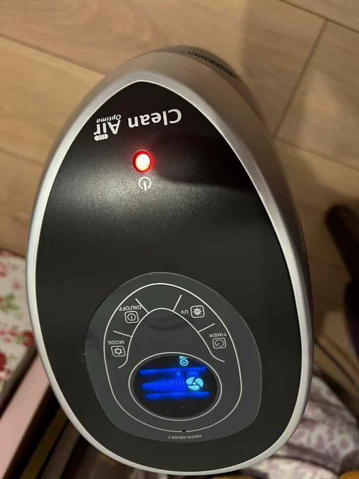 Clean air optima, Witgoed en Apparatuur, Luchtbehandelingsapparatuur, Zo goed als nieuw, Luchtreiniger, Ophalen