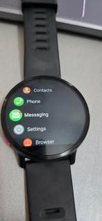 Lemfo Lemx Big Smartwatch Sim Android als nieuw, Ophalen of Verzenden, Zo goed als nieuw, Zwart, Android