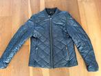 Goosecraft jacket, blauw diamantmotief, leer, Extra Large, Ophalen of Verzenden, Zo goed als nieuw, Maat 56/58 (XL), Blauw