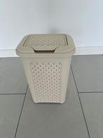 Prullenbakje creme zgan, Huis en Inrichting, Woonaccessoires | Prullenbakken, Ophalen, Zo goed als nieuw, Minder dan 50 cm
