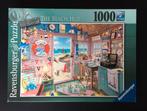Puzzel The beach hut 1000 stukjes Ravensburger, Ophalen of Verzenden, 500 t/m 1500 stukjes, Gebruikt, Legpuzzel