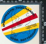 Sticker: Gebroeders Botterhuis - Sportprijzen - Ede Sambeek, Verzenden, Zo goed als nieuw, Bedrijf of Vereniging
