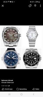 Gezocht ROLEX seadweller en datejust / IWC aquatimer / Omega, Sieraden, Tassen en Uiterlijk, Horloges | Heren, Ophalen, Staal