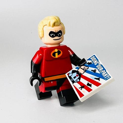 LEGO Minifigure-Mr. Incredible-Disney Series 1-dis013, Kinderen en Baby's, Speelgoed | Duplo en Lego, Zo goed als nieuw, Ophalen of Verzenden