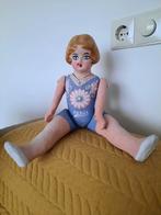 Oude pop Papier Maché geboorte pop, Ophalen of Verzenden, Gebruikt, Pop