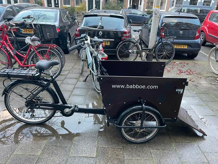 Babboe Dog e te koop, Fietsen en Brommers, Fietsen | Bakfietsen, Gebruikt, Overige merken, 2 kinderen, Elektrisch, Ophalen