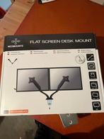 Neomounts NM-D500DBLACK dubbele monitorarm, Ophalen, Nieuw, Overige typen, Onbekend