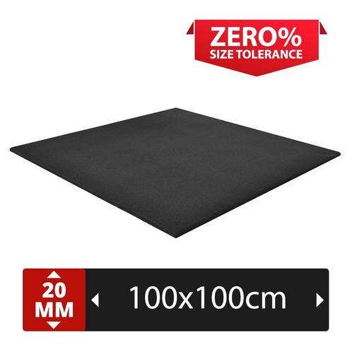 Be Fit PRO 1000x1000x20 rubber sportvloer heavyduty Crossfit, Sport en Fitness, Fitnessapparatuur, Nieuw, Ophalen of Verzenden