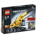 LEGO Technic 9391: Kraan met Rupsbanden * 't LEGOhuis *, Kinderen en Baby's, Speelgoed | Duplo en Lego, Ophalen of Verzenden, Nieuw