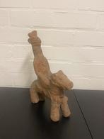 Afrikaans beeld klei aardewerk, Verzamelen, Beelden en Beeldjes, Ophalen, Gebruikt, Dier