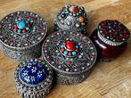 Set van 5 handgemaakte sierdoosjes, Verzenden, Nieuw, Overige kleuren, Overige materialen