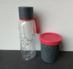 Drinkfles en Yoghurt Beker Mickey Mouse Disney, Ophalen of Verzenden, Mickey Mouse, Zo goed als nieuw, Servies
