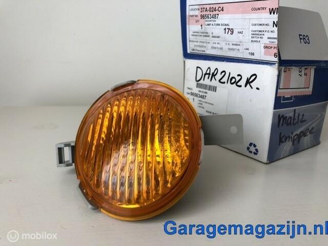 Knipperlicht voor rechts origineel Daewoo Matiz  96563487, Auto-onderdelen, Verlichting, Daewoo, Nieuw, Ophalen of Verzenden