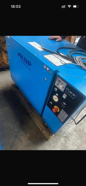 Alup compressor schroefcompressor 2 stuks beschikbaar voor biedingen