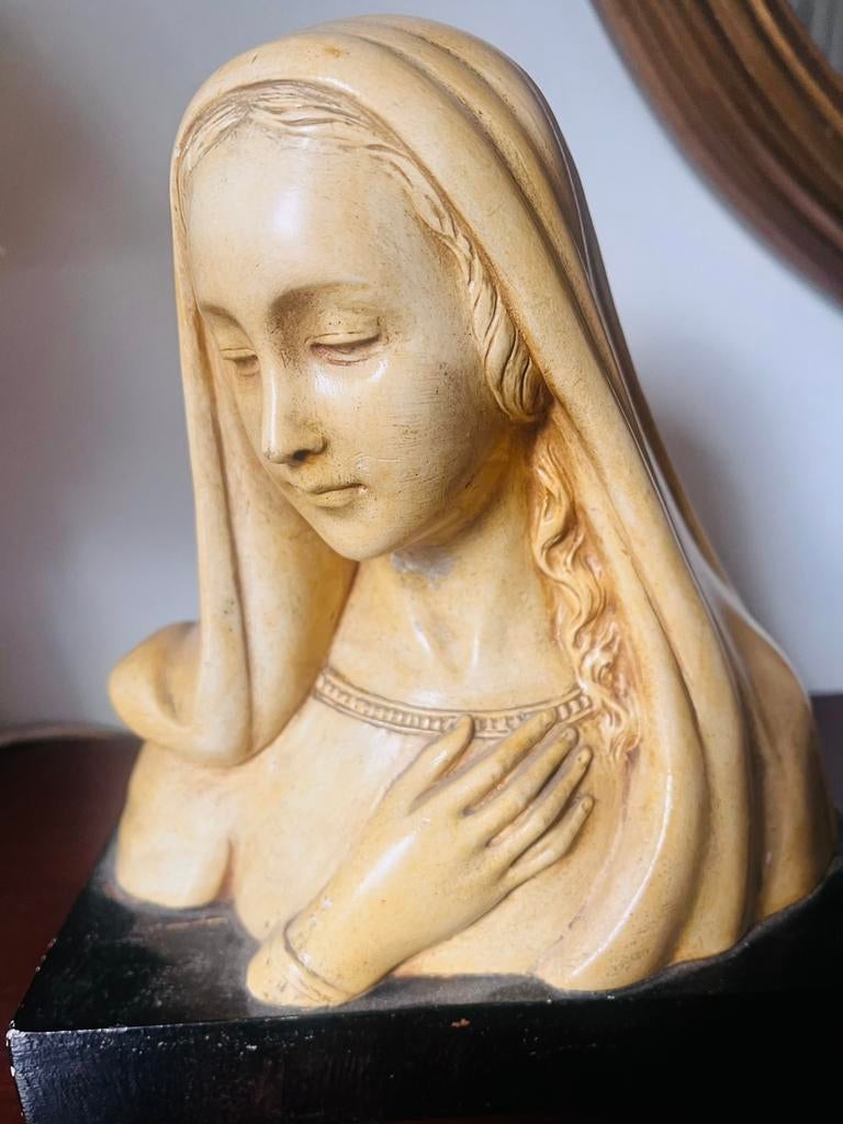 Madonna borstbeeld van R. SCALI, Antiek en Kunst, Ophalen