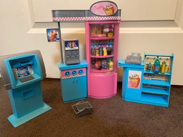 Barbie Winkel ZGAN - met pinautomaat Sinterklaastip! beschikbaar voor biedingen