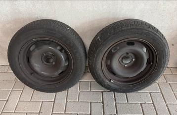 2 velgen voor Peugeot en Citroën 15 inch beschikbaar voor biedingen