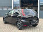 Opel Corsa 1.2 16V 3D 2004 Zwart, Auto's, Opel, Voorwielaandrijving, 74 pk, Zwart, Zwart