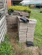 Gratis stoeptegels 30x30, Tuin en Terras, Ophalen, Gebruikt, 10 m² of meer, Beton