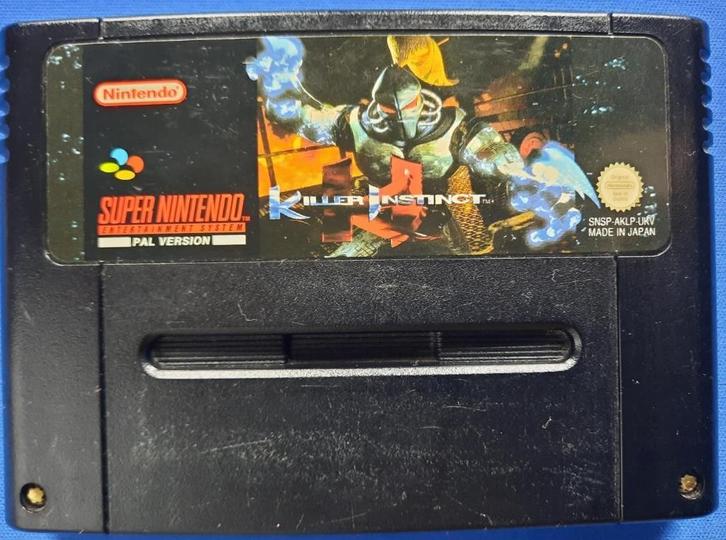 Killer Instinct, Spelcomputers en Games, Games | Nintendo Super NES, Gebruikt, Vechten, 1 speler, Vanaf 16 jaar, Ophalen of Verzenden